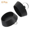 Unique Bargains Rubber Flexible Bathtub Sink Drain Stoppers with Hanging Ring 6 Pcs - 3 of 4