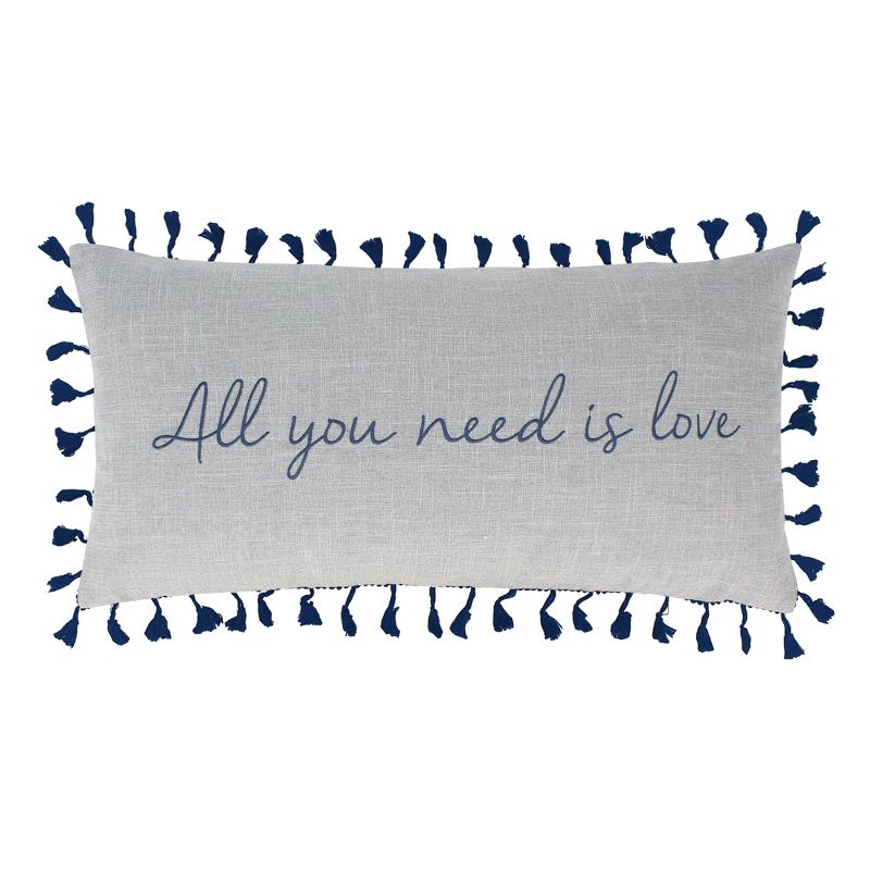 Mills - All you Need is Love Decorative Pillow - Levtex Home, 1 of 6