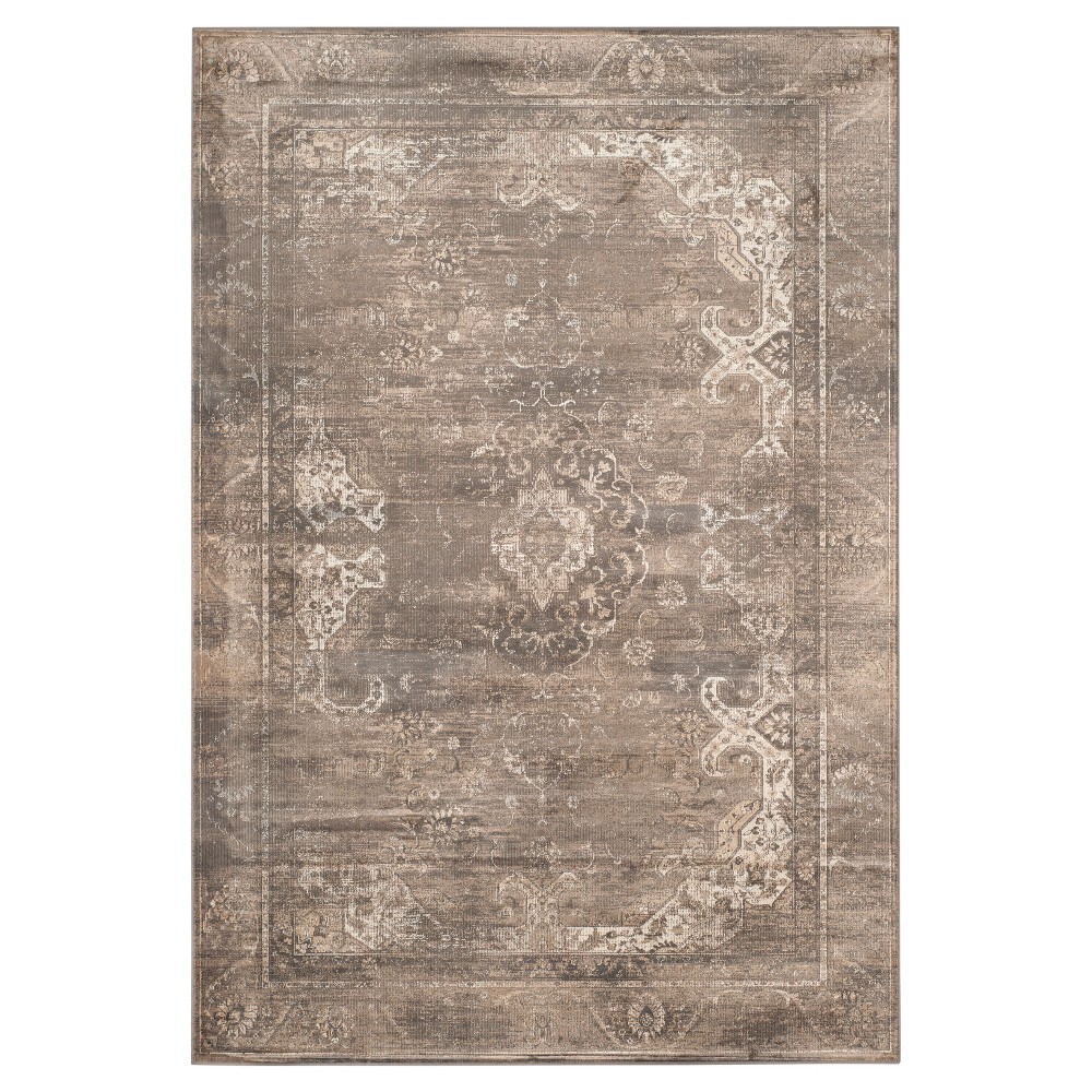 Alessandra Vintage Area Rug - Soft Anthracite ( 5' 3in X 7' 6in ) - Safavieh