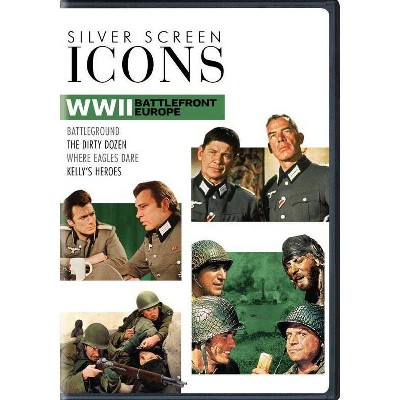 Silver Screen Icons: World War II Battlefront Europe (DVD)(2017)