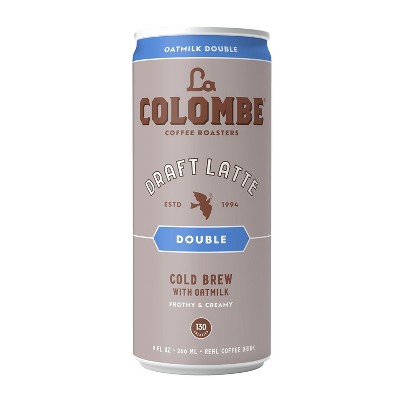 La Colombe Original Draft Latte With Oatmilk - 9 Fl Oz Bottle  (Pack of 12)