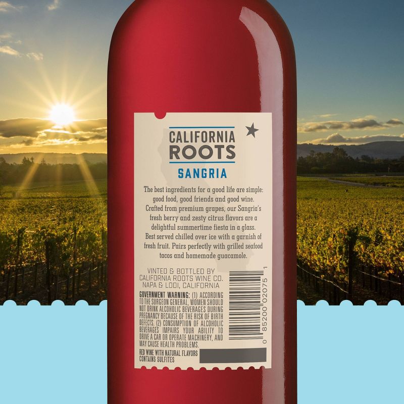 Sangria Red Wine - 750ml Bottle - California Roots&#8482;, 5 of 6