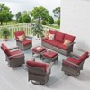 Buenhomino Outdoor Patio All-Weather Wicker Furniture Set - 3 of 4