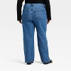 Women's Straight Leg Embellished Jeans - Ava & Viv™ Medium Wash - 2 of 3