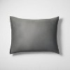 Heavyweight Linen Blend Stripe Pillow Sham - Casaluna™ - 4 of 4