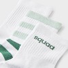 Women's Cushioned Striped 3pk Mid Crew Socks - Universal Thread™ 4-10 - 3 of 3