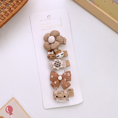 MyKids-USA Versatile Hair Accessory For Babies: Beautiful Colorful Small Butterfly Bow Hair Clip Sets
