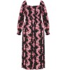 Women's Plus Size Aurelia Print Dress - black | CITY CHIC - image 4 of 4