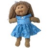 Doll Clothes Superstore Off The Shoulder Dress Fits 15-16 Inch Baby And Cabbage Patch Kid Dolls - 2 of 4