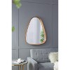 VYNXARIA Decorative Wall Mirrors - 30x38 Inch Irregular Wood Frame Mirror for Living Room, Bathroom, and Entryway - 3 of 4