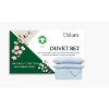 Delara GOTS Certified 100% Organic Cotton Duvet Cover Set 400TC, Moisture-Wicking, Smooth & Breathable Duvet for Hot Sleepers - 2 of 4