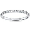 Pompeii3 5/8 Carat Cushion Halo Diamond Engagement Wedding Ring Set White Gold - 3 of 4