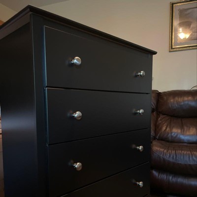 5 Drawer Dresser Black - Prepac : Target