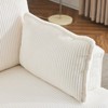 Karl Home Modern Corduroy Barrel Accent Chair For Living Room Bedroom - 4 of 4