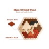 Probe Hues Wooden Hexagon Cognitive Puzzle - 3 of 3