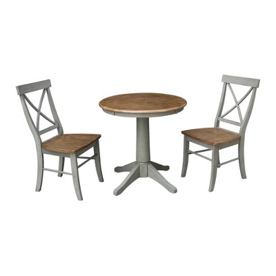 target pedestal table