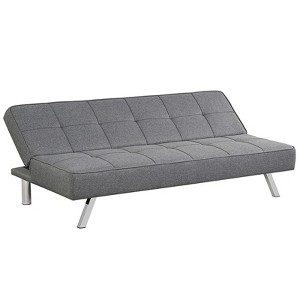 Tangkula 3-Seat Adjustable Sofa Bed Long Sofa with 3 Adjustable Angles for Living Room, Bedroom - 1 of 4