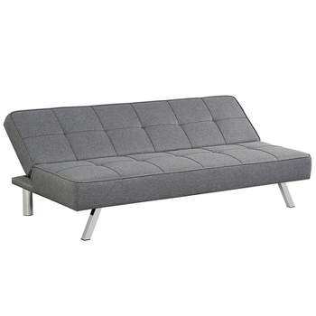 Tangkula 3-Seat Adjustable Sofa Bed Long Sofa with 3 Adjustable Angles for Living Room, Bedroom