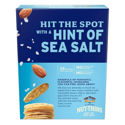 Blue Diamond Nut Thins Hint Of Sea Salt - 4.25oz