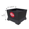 Blue Sky Outdoor Living Square Peak Smokeless Patio Fire Pit - 4 of 4