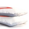 Deny Designs King April Lane Art Block Red Monogram O Microfiber Printed Pillow Sham - 3 of 3