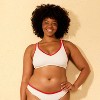 Women's Textured Contrast Binding Bralette Bikini Top - Shade & Shore™ - 4 of 4