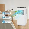Portable Air Conditioner, 8000 BTU AC Unit for Rooms Up to 350 Sq.Ft with Remote Control and Digital Display - 2 of 4