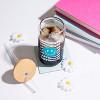 Totalee Gift Caffeinate Glass Cup w/ Lid and Straw Glass Clear 16 oz - 2 of 3