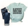 Simply Sage Market Mom Checkered Box Short Sleeve Tee - M - Seafoam - 3 of 4