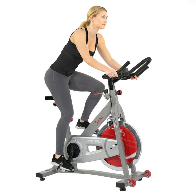 Sunny Health &#38; Fitness Pro II Indoor Cycling Exercise Bike with Device Mount and Advanced Display, 3 of 14