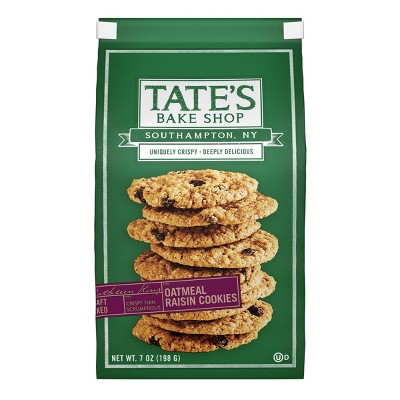 Tate's Bake Shop Oatmeal Raisin Cookies - 7oz