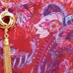 red paisley border