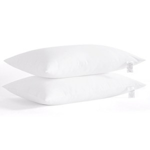 Brushed Microfiber 2 Pack Down Alternative Pillow, Ultra Soft Pillows for Sleeping - NTBAY - 1 of 4