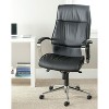 Fernando Desk Chair - Black - Safavieh - 2 of 4