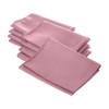 Slickblue Polyester Poplin Napkins 18"x18", Serged Edge, Event or Daily Table Use, 41 Color Options – Set of 4 or 10 - 3 of 4