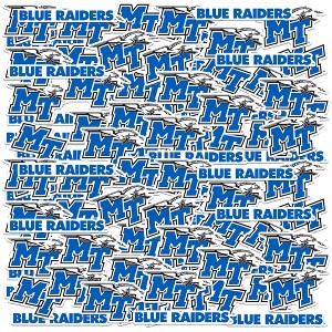 Middle Tennessee State University 100Ct Sticker Packs Miscellaneous 100 Ct. Sticker Pack - 1 of 4