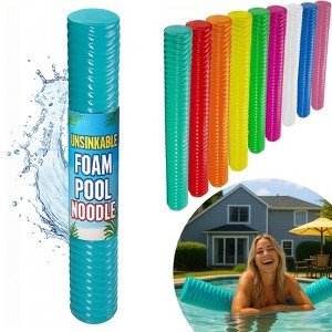 California Sun Deluxe Unsinkable Ultra Soft Foam Cushion Pool Noodle - 1 of 4