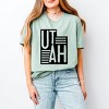 Simply Sage Market Utah Typography Short Sleeve Tee - 2 of 4