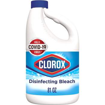 Clorox Disinfecting Bleach - Regular - 81oz