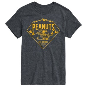 Men's - Peanuts - Ski School Short Sleeve Graphic T-Shirt - 1 of 4