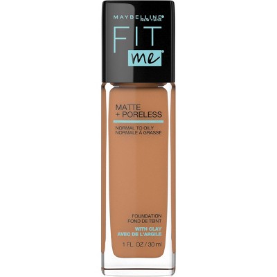 Maybelline Fit Me Matte + Poreless Oil Free Liquid Foundation - 1 fl oz - 335 Classic Tan - 1 fl oz