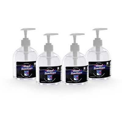 NHL New York Rangers 16oz Pump Top Hand Sanitizer - 4pk