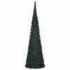 Pop-up Christmas Tree Green PVC 59 in Collapsible - 3 of 4