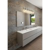 Fontaine 5-Bulb Dimmable Vanity Light - Elegant Steel Fixture for Bathroom, 44" Wide - 4 of 4