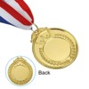 Unique Bargains Zinc Alloy Corrosion-resistant Oxidation-resistant Durable Sports Award Medals 10 Pcs - image 4 of 4