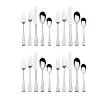 Mikasa 20pc Novaro Flatware Set: 18/10 Stainless Steel, Traditional Style, Dishwasher-Safe, Service for 4, Silver - 3 of 4