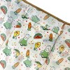 Wrapables Large & Small Foldable Nylon Reusable Shopping Bags (Set of 2), Fruits and Veggies - 4 of 4