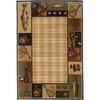 Oriental Weavers Hudson 1065B Beige/ Black Indoor Area Rug - 1'10" x 3'3" - 2 of 4