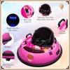 Garvee 12V Electric Ride-On Bumper Car with Remote Control – 360 Degree Spin, Lights – Ride-On Toy for Kids 18 Months and Up - 4 of 4