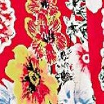 red floral